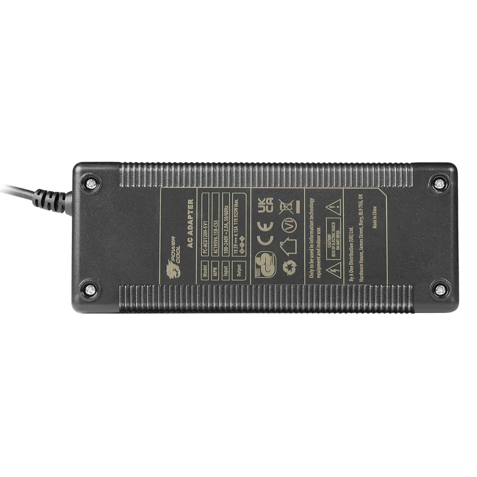 Powercool 120W 19.5v Universal Laptop AC Charger