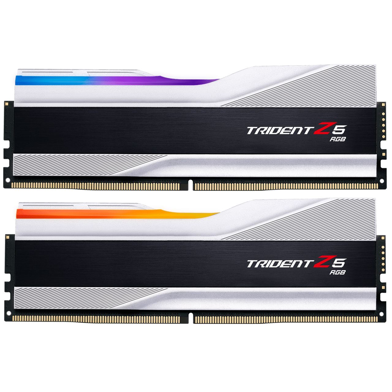 32GB (2x16GB) DDR5 6800MHZ CL34 G.Skill Trident Z5 Silver RGB RAM