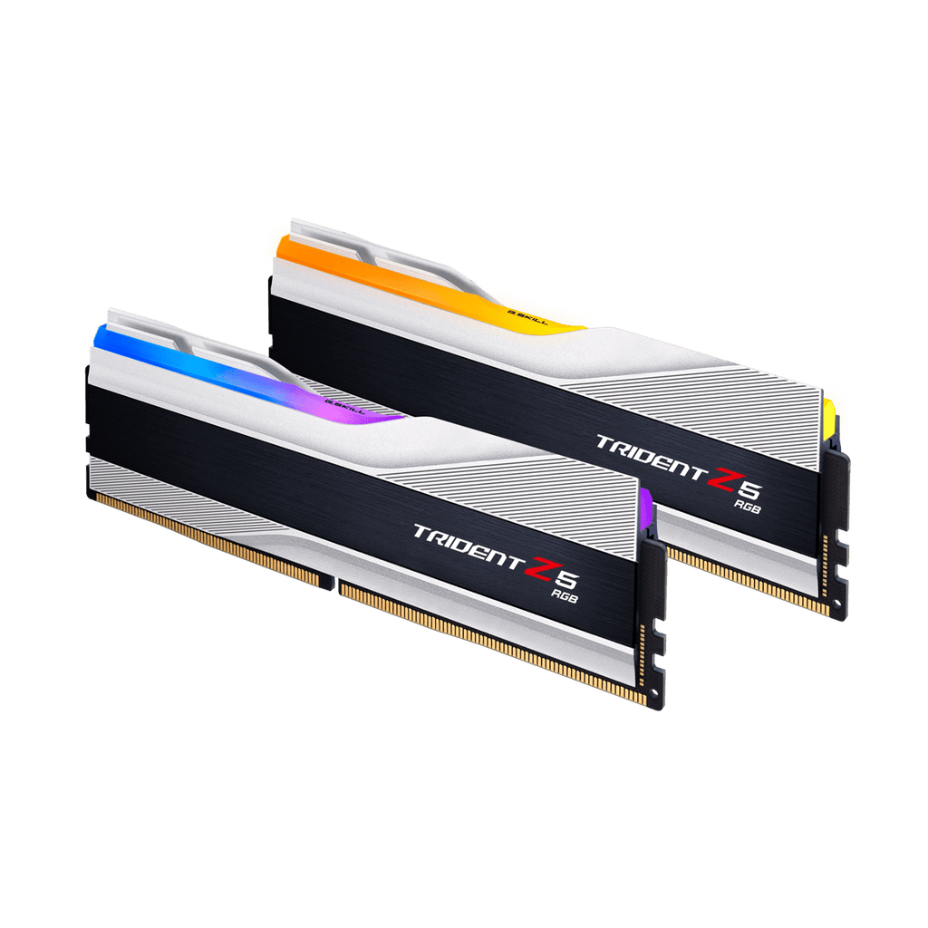32GB (2x16GB) DDR5 6800MHZ CL34 G.Skill Trident Z5 Silver RGB RAM