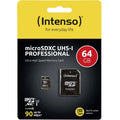 64GB Intenso U3 Pro MicroSD Card