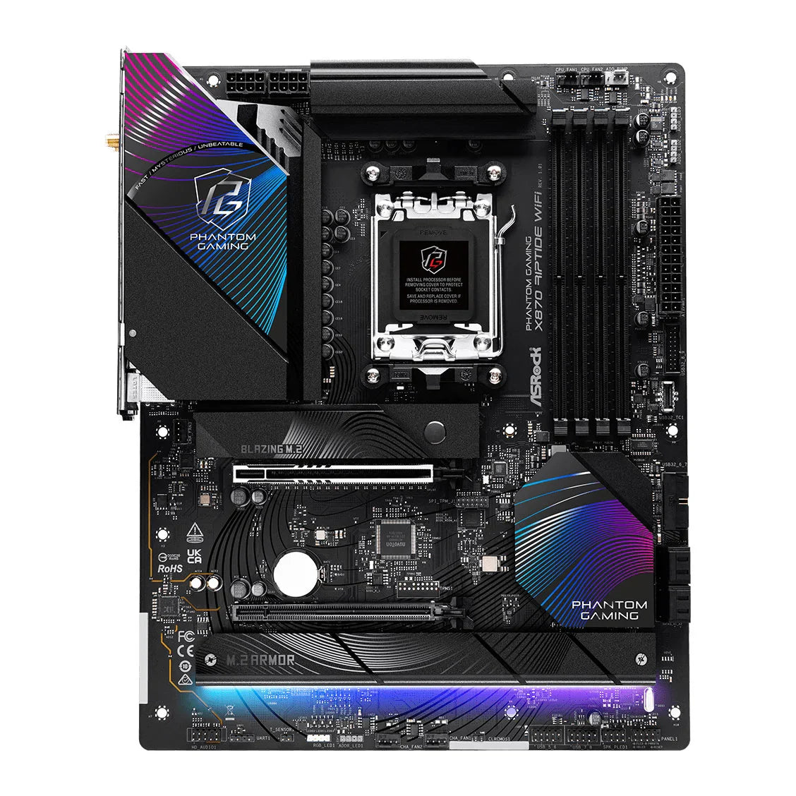 Summit Ryzen AM5 X3D Bundle - 32GB (2x16GB) 6000MHz DDR5 RGB RAM & ASRock X870 Riptide WIFI