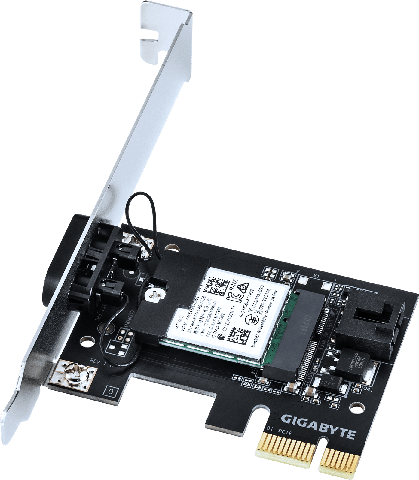 Gigabyte GC-WIFI6E WIFI 6E BLUETOOTH 5.2 PCIe 4.0 Wireless Card