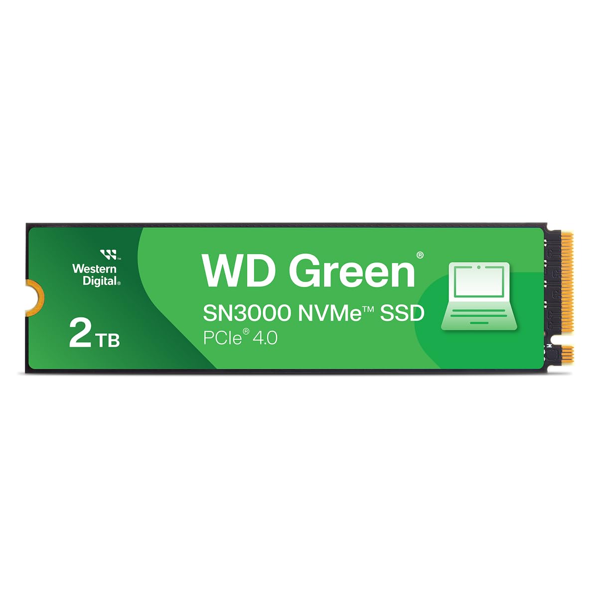 2TB Western Digital WD Green SN3000 PCIe 4.0 NVMe M.2 SSD