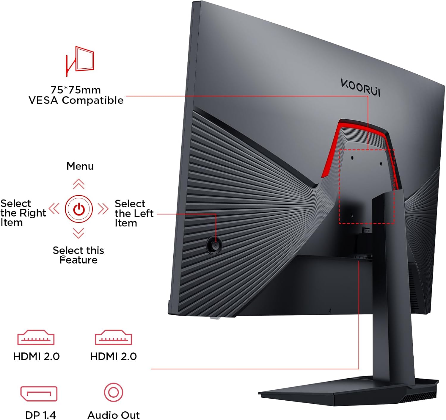 Koorui G2711P 27-inch 1920x1080 200Hz IPS Monitor