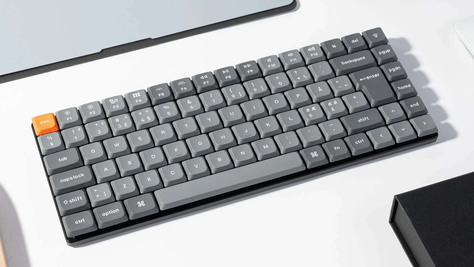Keychron K3 Max RGB 75% ISO UK Hot-Swap Low Profile Gateron Brown