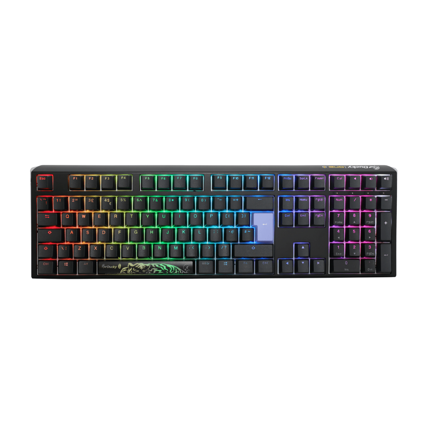 Ducky One 3 Black UK ISO RGB Cherry MX Brown