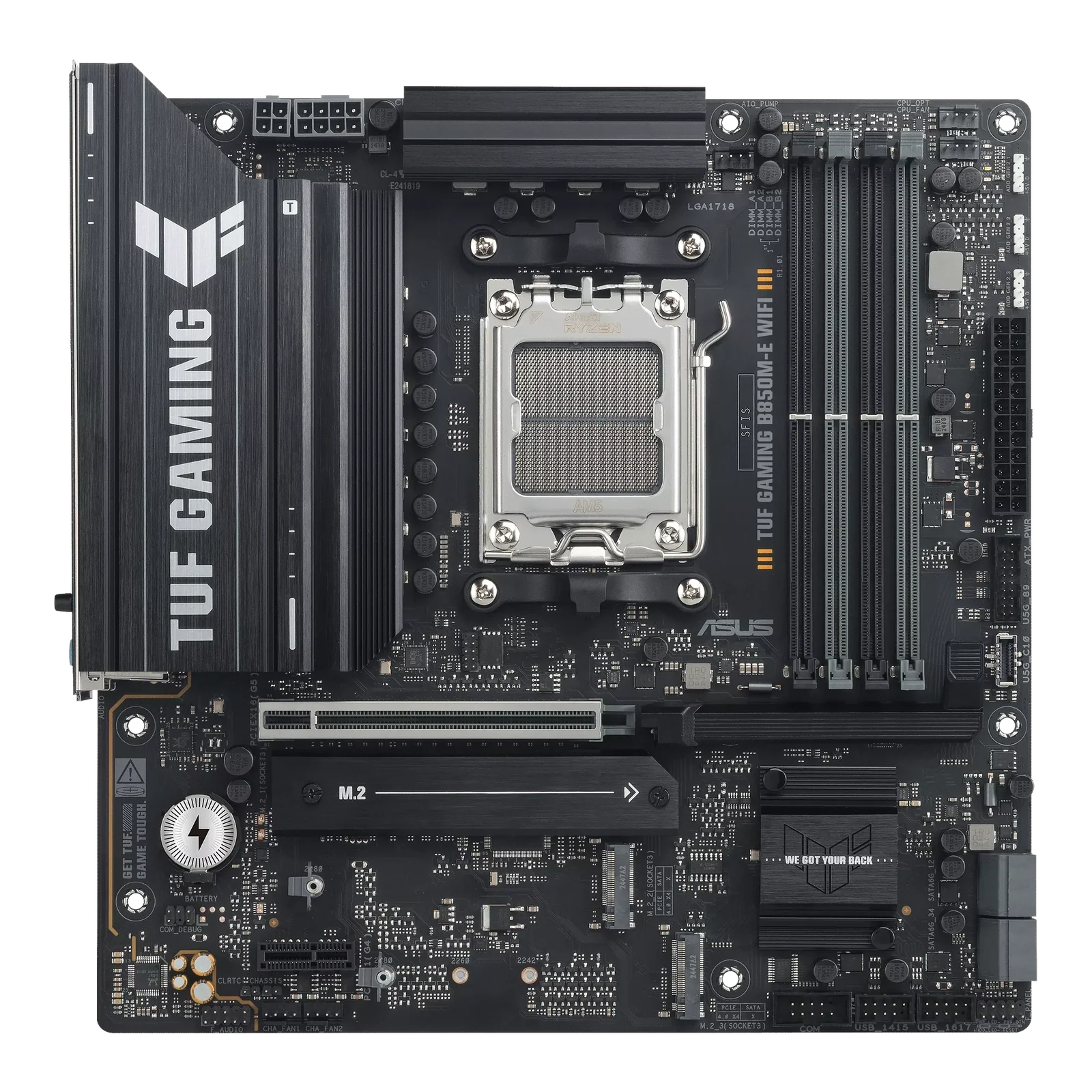 Summit Ryzen AM5 Bundle - 32GB (2x16GB) 6000MHz DDR5 RGB RAM & ASUS B850M-E TUF Gaming WiFi
