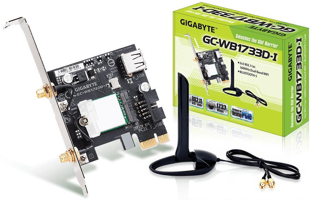 GIGABYTE GC-WB1733D-I WIFI 5 + BT 5