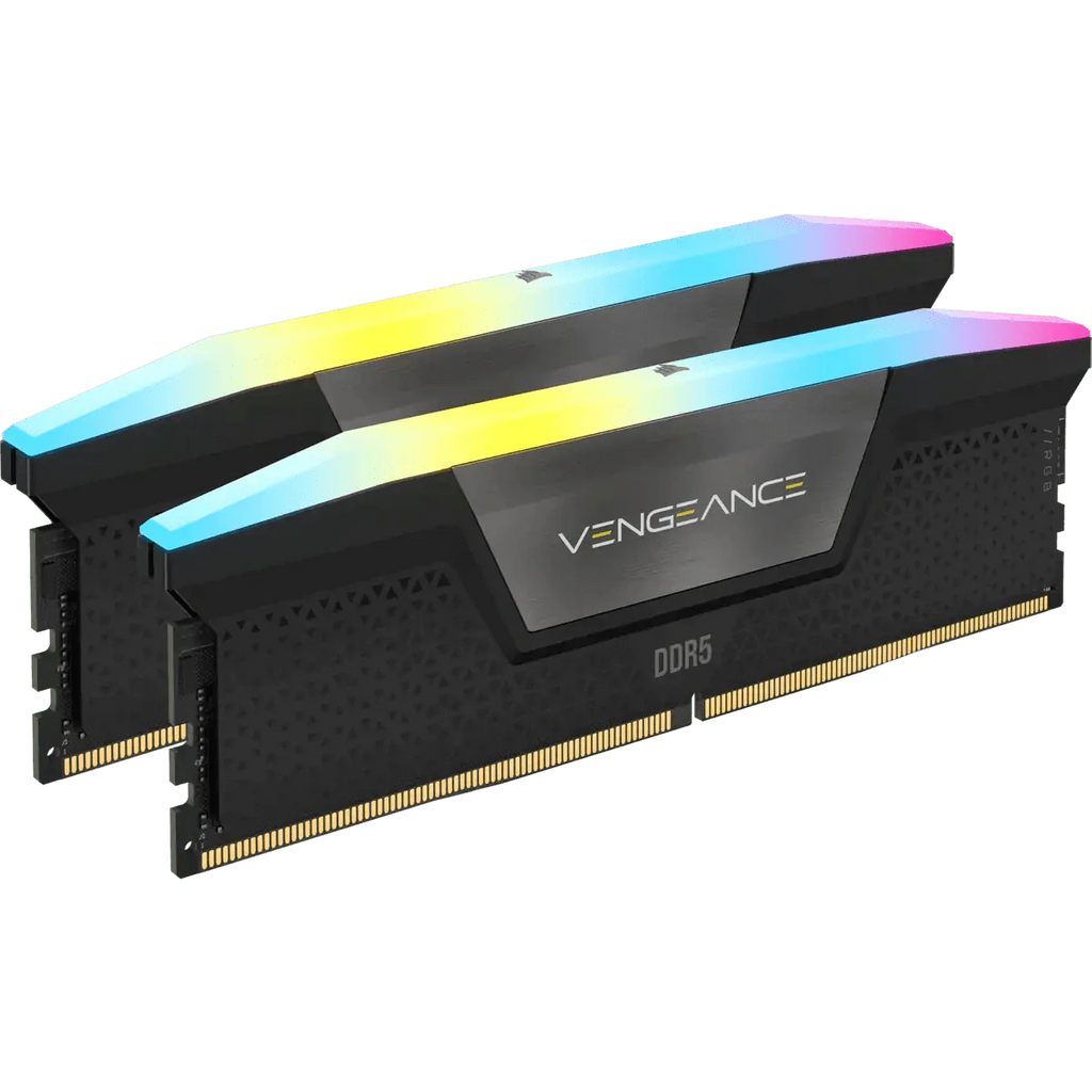 32GB (2x16GB) DDR5 5200MHz CL40 Corsair Vengeance RGB RAM
