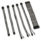 Kolink Core Adept Braided Cable Extension Kit Stone Grey