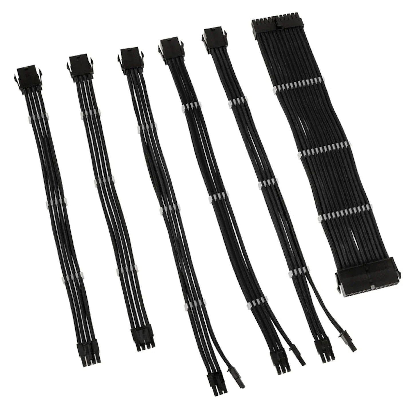 Kolink Core Adept Braided Cable Extension Kit Jet Black