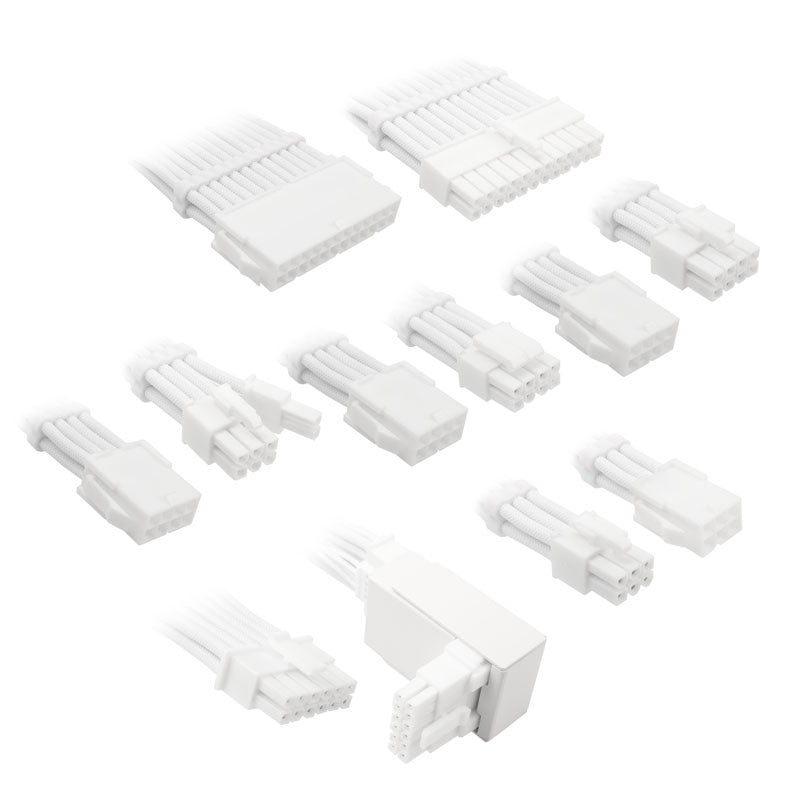 Kolink Core Pro Braided Cable Type 2 Extension Kit Brilliant White